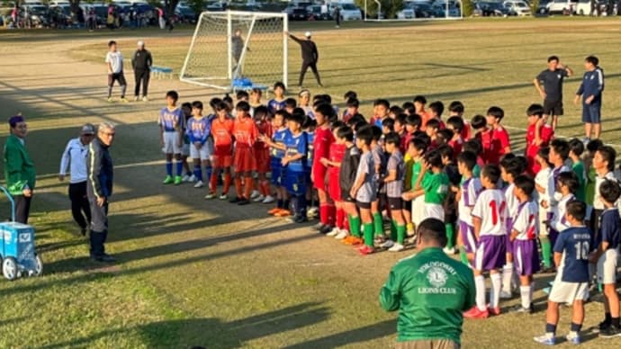 第33回ライオンズクラブ国際協会333-A地区2R2Z・Z C杯争奪サッカー大会閉会式