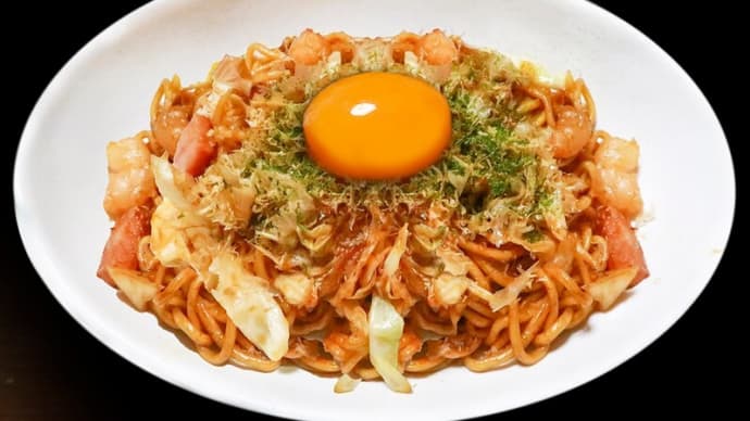 コテコテ焼きそば ~お正月、無性に食べたくなったものは~