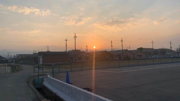 朝散歩