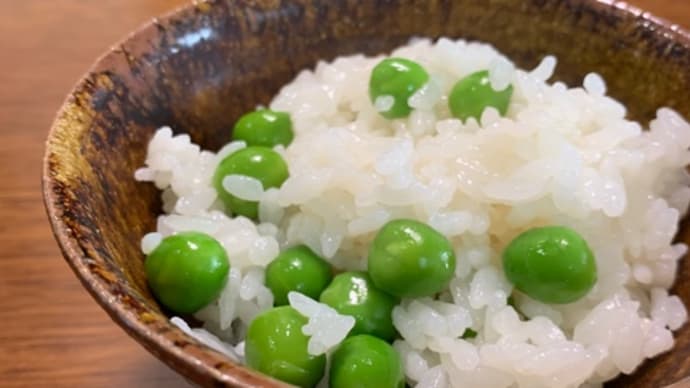 艶々な豆ご飯!