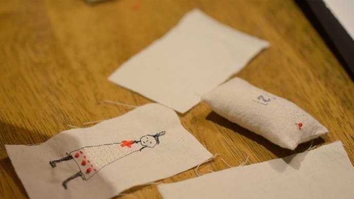 ワークショップ「ちくちくバッチ」明日も