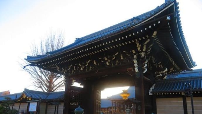 西本願寺の唐門 リベンジ