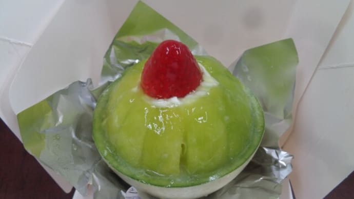 今年も始まりました! ピエスドールさんのプリンセスメロンのケーキ