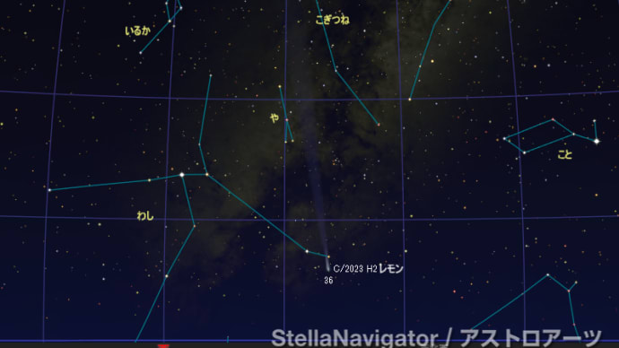次に期待できそうな彗星（2023年秋）