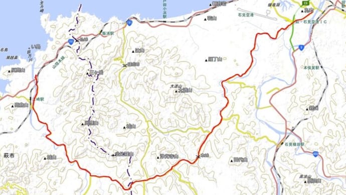 のむ錬で田万川へ
