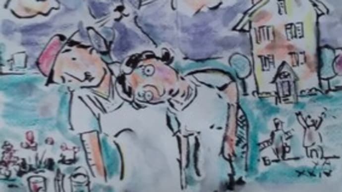 朝日記240520 AI実験1「Yassie Araiの絵画作品を見たいです」