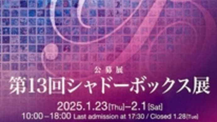 第13回シャドーボックス展