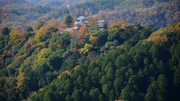 今月のテンプレート（Ｎｏ６）雲海展望台から望む備中松山城