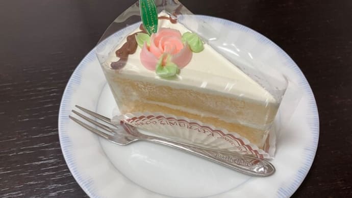 バタークリームのケーキ