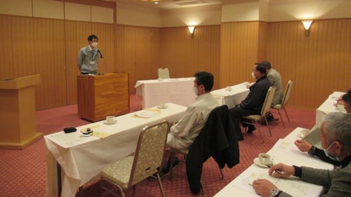 水稲採種組合の研修会が開催されました