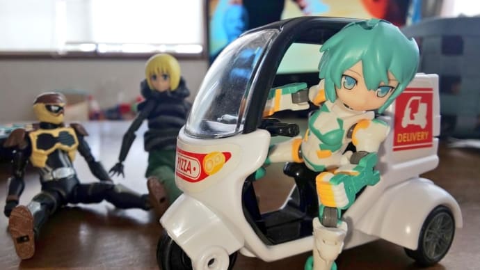 セリアのデリバリーバイクの続き