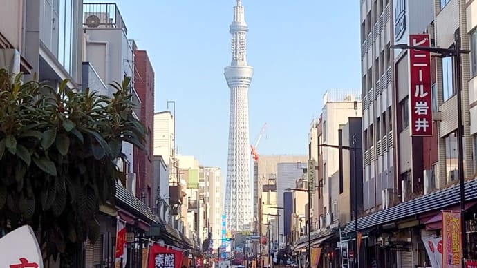 【感】浅草でランチと竿と包丁と