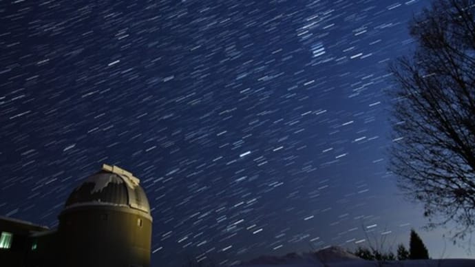 星空を比較明合成