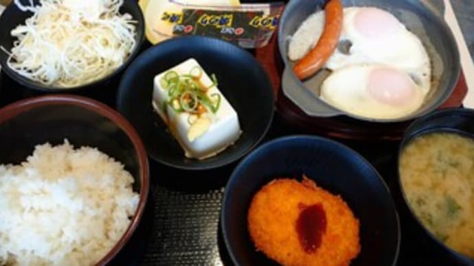 豪華な朝食