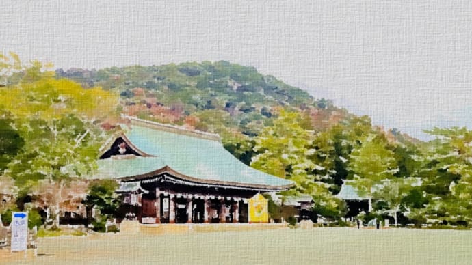 畝傍山と橿原神宮