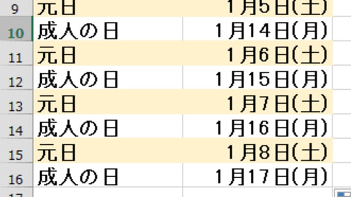 見やすいように一行おきに簡単に色を付けたいんやけど…初心者でもできるの!?