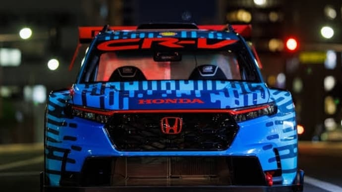 アメリカンホンダの「CR−Vハイブリッドレーサー」がワイルドでカッコ良い〜ね