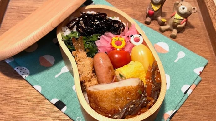 今週も頑張ろう弁当p(^_^)q