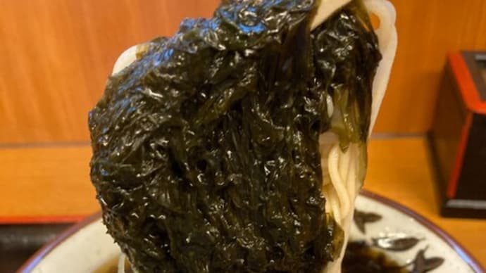 続・生のりそば＠そばよし / Raw seaweed soba vol:2