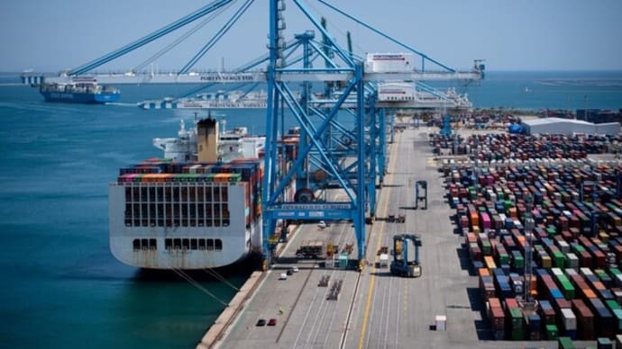 日米共同開発の港湾クレーンに脚光　米大統領令、中国製の置き換え命じる