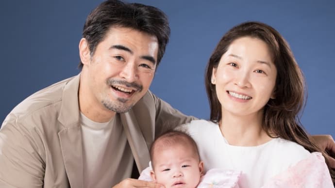 赤ちゃんお宮参り写真