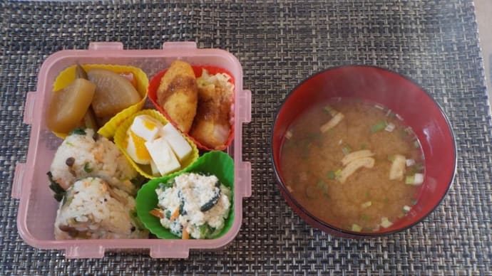 ひと工夫の配食・・・