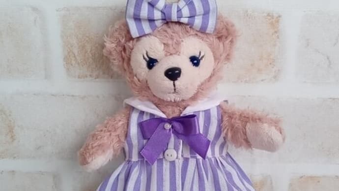 ぬいばメイちゃんのセーラーワンピ
