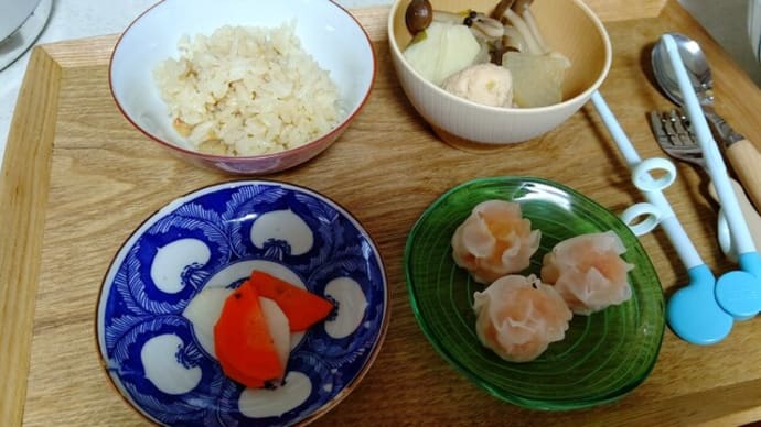 たくさん食べました