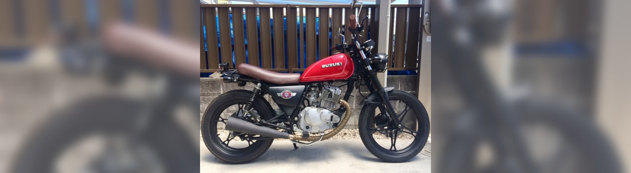 シートをショート化したおす Gn125hいじりたおす