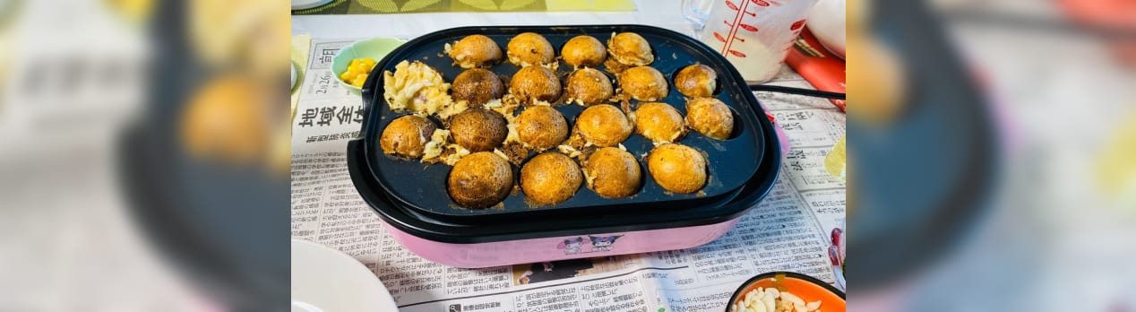 たこ焼きパーティー 一人娘とパパの日常日記