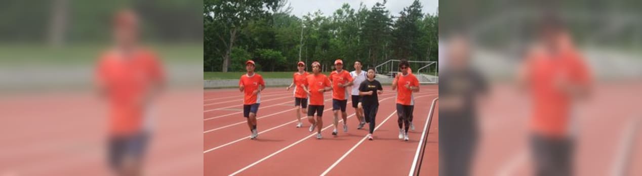 チーム ぷ 結成 第３回アミノバリューｒｃin札幌 練習会 岩見沢陸上競技場 坊っちゃん入るべからず 南四丁目発