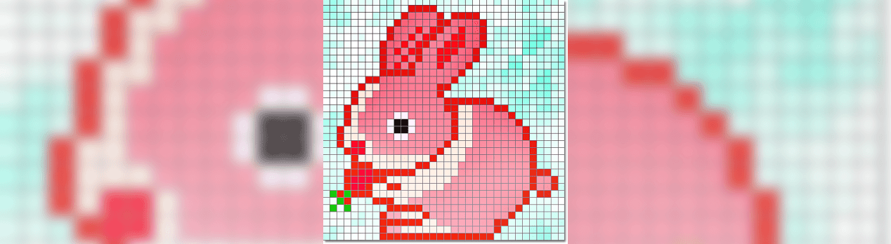 年末ジャンボ宝くじ メイキング ドット絵 楽しいですね ココの部屋