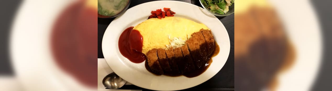 ともんちゃ 福山市 オムかつセット The Die Is Cast