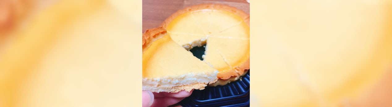 食べ過ぎにご注意を 濃厚で酸味ある甘さが癖になるベイクドチーズケーキ 鍋島恵の日々logブログ