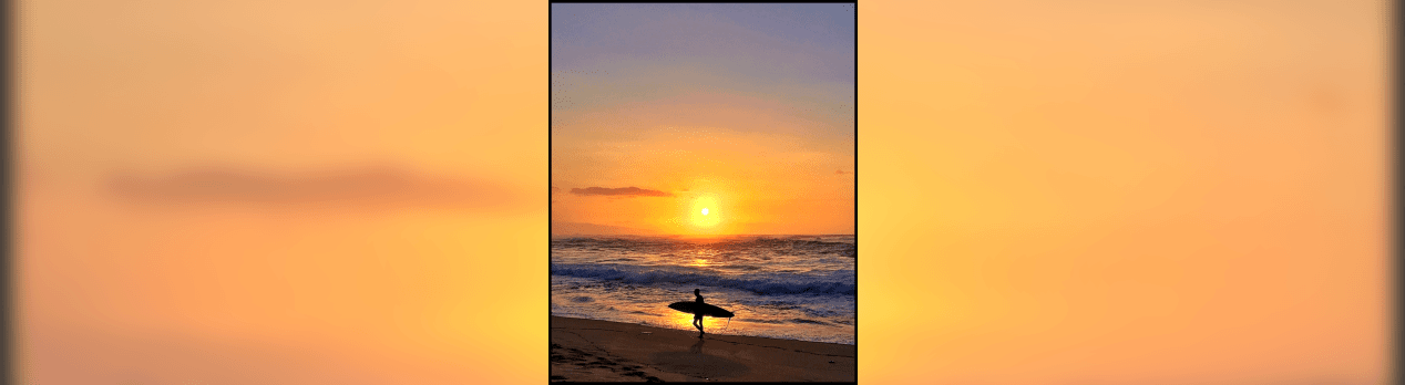 色んな風景 ハワイ ワイキキビーチの夕景 フォトログ