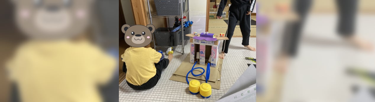 ポケモン玩具 バトルタワーを自作 後日談 工作パパ