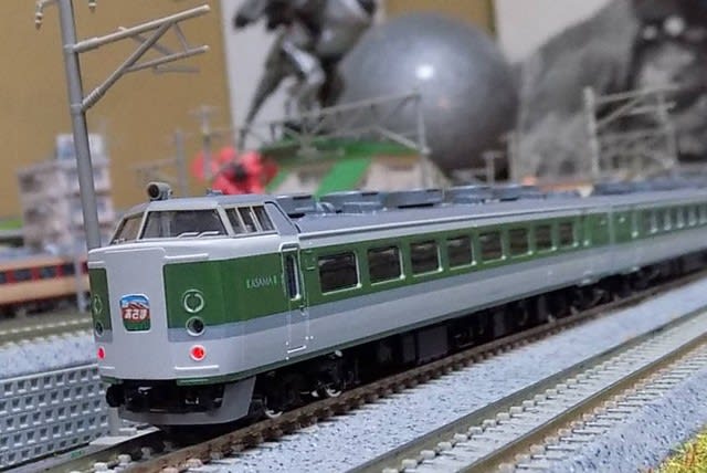 TOMIXの92064/92065 JR489系特急電車「あさま」を弄る