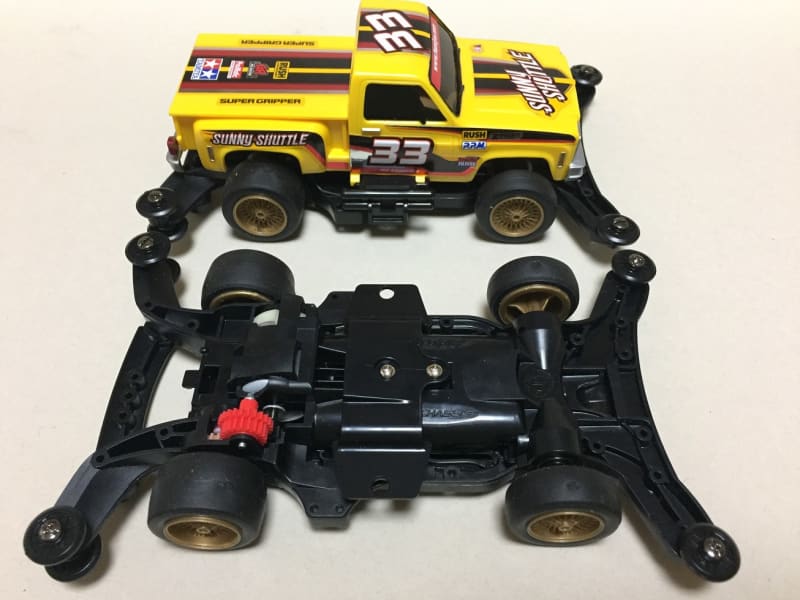 タミヤ トラッキンミニ四駆シリーズ No.1 サニーシャトル | 鉄道