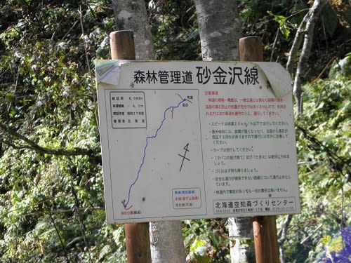 煩悩林道2010」vol.86「砂金沢線」 - 北海道林道保存会 Forest