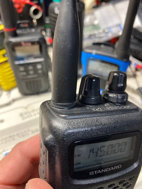 FT-60と社外アンテナのフィッティング - 様々な趣味の日記帳