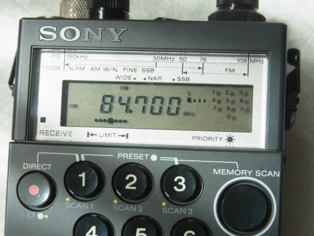 トランシーバー SONY ICF-PRO70 ICF-PRO70 and ICF-PRO80