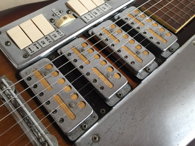 Teisco SS-4L # SUNBURST 1960年代製【4 GOLD FOIL PICKUPS