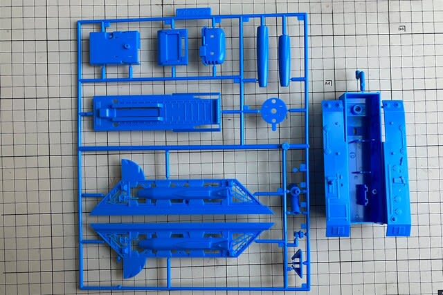 1/72 アオシマ ジェットモグラ製作（その1） - Ganponブログ