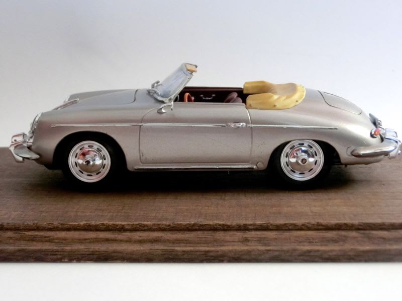 フジミ1/24 ポルシェ356B 1600Sロードスター完成 - sportscar