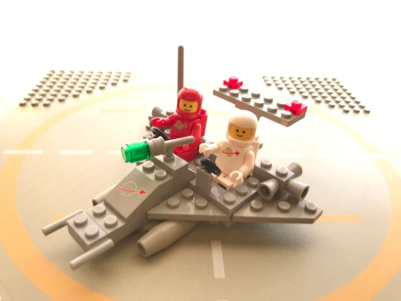 ☆LEGO宇宙シリーズ 891【Two Seater Space Scooter】を完全再現しま