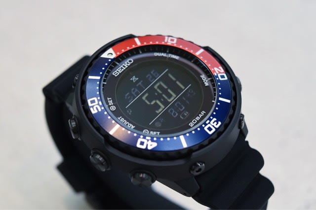 SEIKO「プロスペックス」から、Newモデルのソーラーデジタル SEIKO「プロスペックス」から、Newモデルのソーラーデジタル