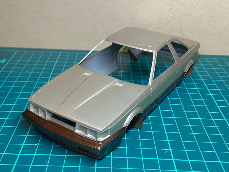 アオシマ 1/24 トヨタソアラ2800GT その10 - Dig it ちゃぶ台