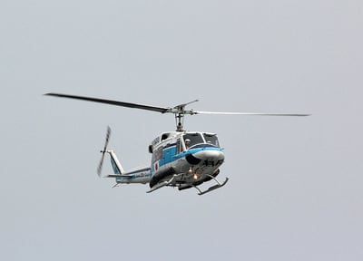 海上保安庁 ベル412EP型 ヘリコプター 木製