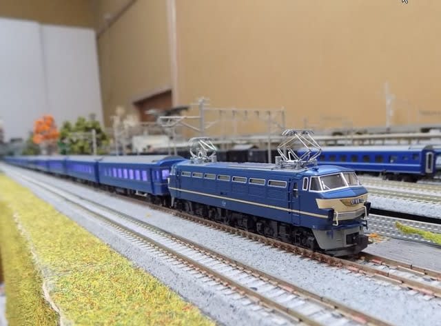 KATOとTOMIXの古い単品で組成した24系25形寝台特急 KATOとTOMIXの古い単品で組成した24系25形寝台特急