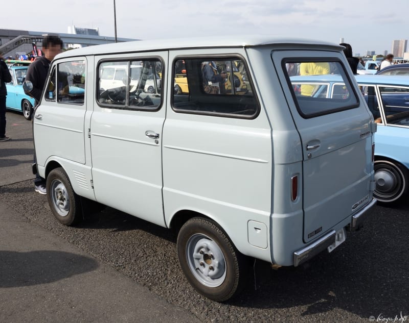 Daihatsu Hijet Cab 1965- キャブオーバータイプになった2代目の Daihatsu Hijet Cab 1965- キャブオーバータイプになった2代目の